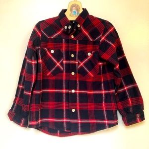 Rachel Riley boys flannel shirt. Size 8.